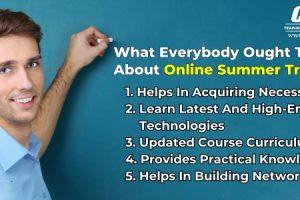 Online Summer Training